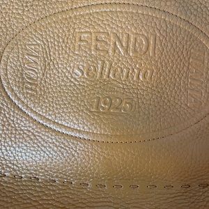 Fendi Sellaria hobo handbag, 12” x 16”
